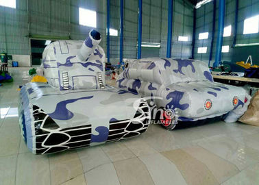 Outdoor Laser Tag Equipments Inflatable Tank Inflatable Army Commercial Use for outdoor inflatable paintball field