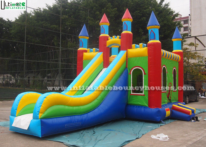 inflatable castle with slide