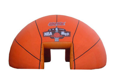 8m dia. NBA spread activities hemisphere inflatable dome tent with custom logo printed