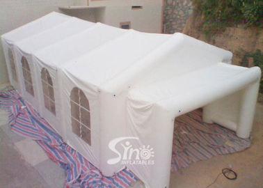 10x6m big movable house white wedding party inflatable tent with big entrance make with pvc tarpauline