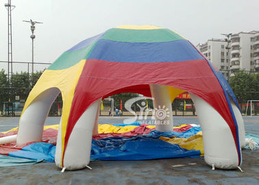 6 mts outdoor colorful advertising inflatable tent made of pvc tarpaulin for shows or events