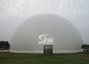 30m Dia. giant dome inflatable planetarium projection tent with water bags hauled on the bottom