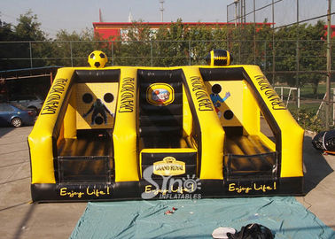 Commercial rugby ball N football shooting inflatable games for sport challenge