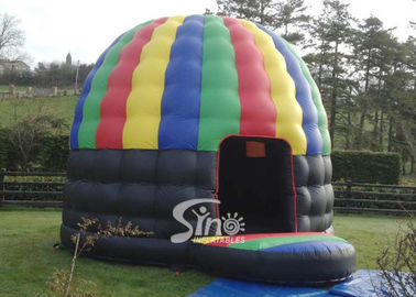 Colorful Outdoor Inflatable Party Tent Disco Dome Bouncy Castle EN14960