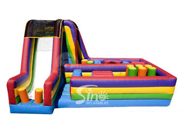 Outdoor Kids Bouncy Inflatable Obstacle Courses From China Inflatable Factory