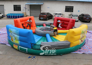 Life Size Giant Human Inflatable Hungry Hippos Game For Kids N Adults Interactive Entertainment