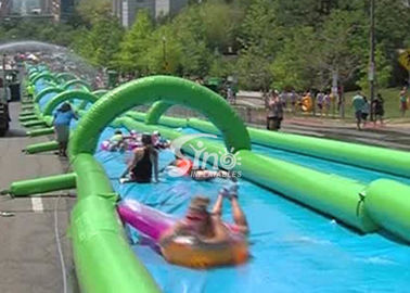 Custom made outdoor giant inflatable the city water slide for summer water game fun from Sino Inflatables