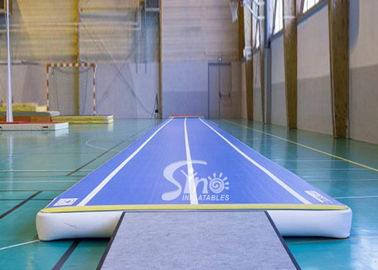 Custom Size Airtight Indoor Blow Up Gymnastics Inflatable Air Tumble Track Made Of Drop Stitch Fabric FOR SALE