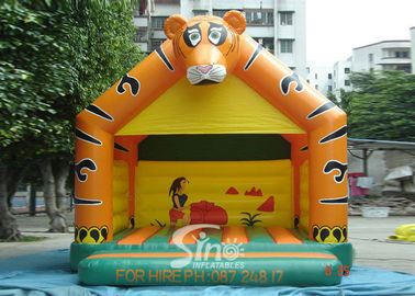Lovely Blow Up Kids Inflatable Tiger Jumping Castles for kids Inflatable Bouncy Castle Fun