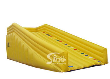Extreme human zorb ball inflatable ramp slope with 0.55mm pvc tarpaulin material