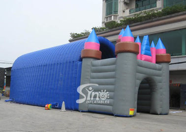 20x7 mts grand castle inflatable tunnel tent for outdoor parties or activities