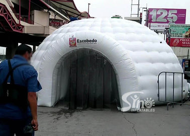 Mobile Blow Up Sanitizing Igloo Dome Inflatable Disinfection Tent Tunnel For Covid -19 Emergency Outdoor