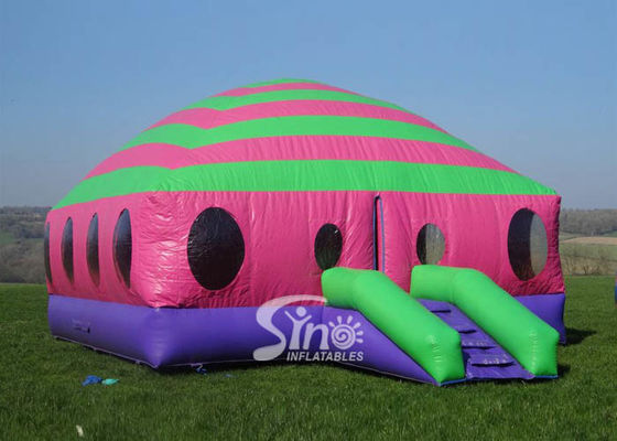 6x6m commercial kids N adults inflatable moonwalk bouncing castle with double N quadruple stitch from Sino Inflatables