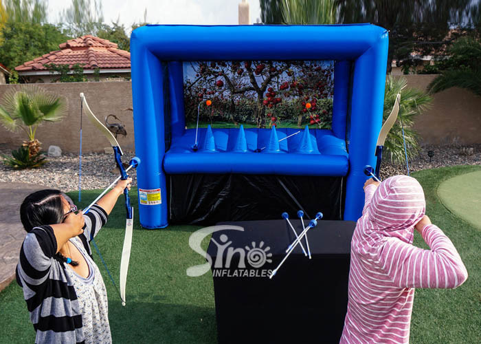 Kids N Adults Indoor Inflatable Archery Game With Hover Balls For Archery Target Sports