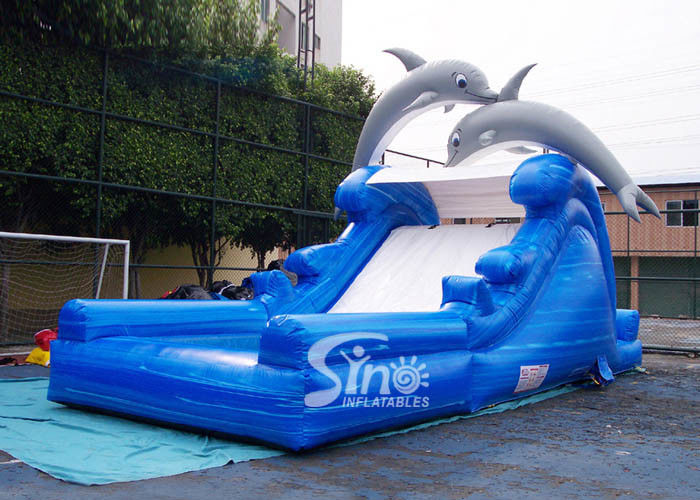 China Hippo Custom Outdoor Water Slide Theme Park Large Inflatable
