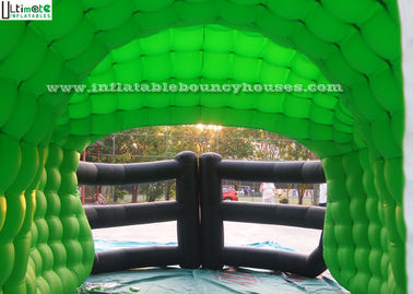 7.0L x 3.6W mts outdoor inflatable football helmet tunnel for kids and adults football training