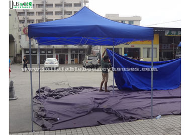 Blue Folding Inflatable Camping Tent Giant For Commercial Use EN71