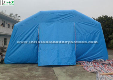 Blue Inflatable Structures Giant Air Inflatable Tents For Opening Cenemonies