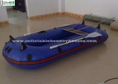 Pool Rigid Inflatable Boats , Handing Painting Inflatable Pontoon Boats