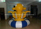Custom Shape Octopus Inflatable Water Toys Spinner Trampoline