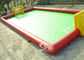 Adult N children giant interesting water inflatable football field for outdoor games