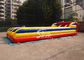 Commercial Inflatable Games 3 Lanes Bungee Run For Outdoor Interactive Sports