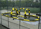 Custom made outdoor N indoor go karts inflatable race track for zorb balls and cars