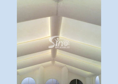 10x6m big movable house white wedding party inflatable tent with big entrance make with pvc tarpauline