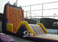 Customized commercial giant inflatable climbing rock wall for entertainment