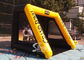 Customized theme inflatable football shooting goal for outdoor N indoor games