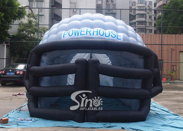 Commercial grade giant baseball inflatable helmet tunnel tent for sales from Sino Inflatables