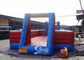 Kids entertainment inflatable soap soccer field with double layer floor
