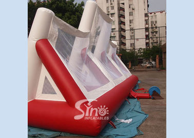 Customized outdoor N indoor inflatable football goal for soccer free kick games