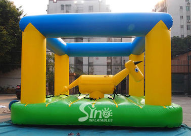 Commercial quality crazy horse children N adults inflatable bouncy castle for outdoor parties or events