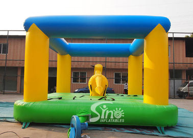 Commercial quality crazy horse children N adults inflatable bouncy castle for outdoor parties or events