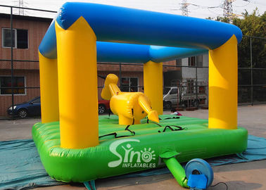 Commercial quality crazy horse children N adults inflatable bouncy castle for outdoor parties or events