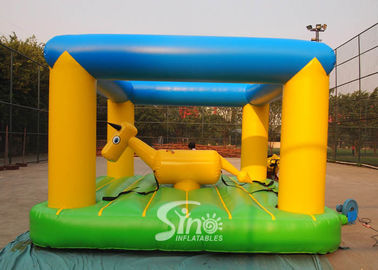 Commercial quality crazy horse children N adults inflatable bouncy castle for outdoor parties or events