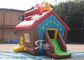 Colorful Small Cute Puppy Bounce House With Anti Ruptured PVC Custom Made