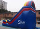 Guangzhou commercial dark blue single lane inflatable slide with lead free material