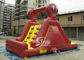 Indoor small octopus kids inflatable slide made of lead free pvc tarpaulin for parties