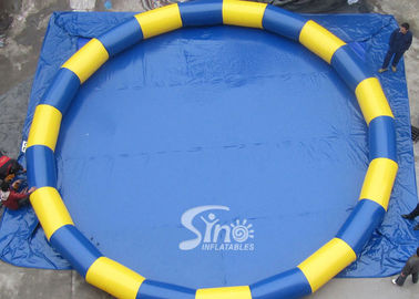 Portable Round Inflatable Swimming Pool Made Of 1150g/m2 PVC Tarpaulin