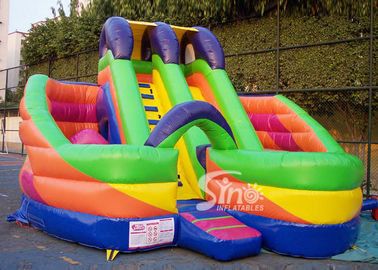 6x6m millenmium kids inflatable slide with obstacles N tunnel for outdoor parties