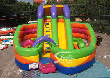 6x6m millenmium kids inflatable slide with obstacles N tunnel for outdoor parties