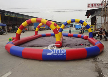 Outdoor karts N zorb balls inflatable race track for sporting events