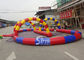 Outdoor karts N zorb balls inflatable race track for sporting events