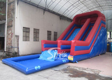 Kids Parties Commercial Inflatable Pool Slides with 0.55mm pvc tarpaulin material from Sino Inflatables