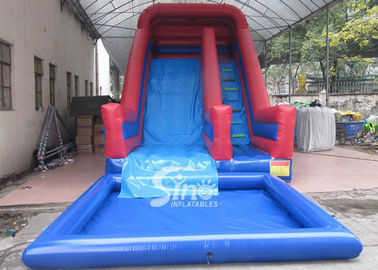 Kids Parties Commercial Inflatable Pool Slides with 0.55mm pvc tarpaulin material from Sino Inflatables