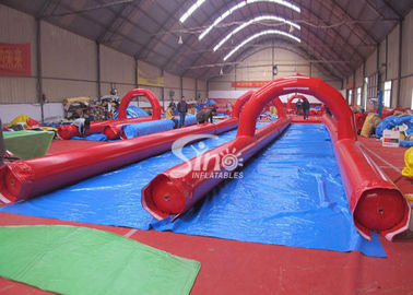 Custom made outdoor kids N adults inflatable water slide N slip from Sino Inflatables factory