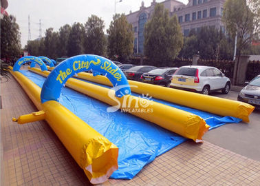 Custom made outdoor kids N adults inflatable water slide N slip from Sino Inflatables factory