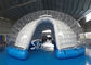 7.3 meters Dia. hemisphere advertising LED inflatable bubble tent for exhibition